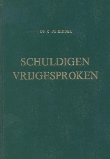 Ds c de ridder   schuldigen vrijgesproken