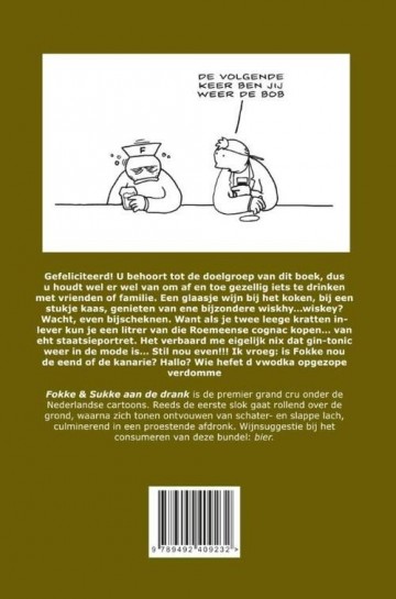 Een bundeling van de grappen die in de loop der jaren door fokke  sukke zijn gemaakt over wijn bier wodka rum en andere alcoholische dranken