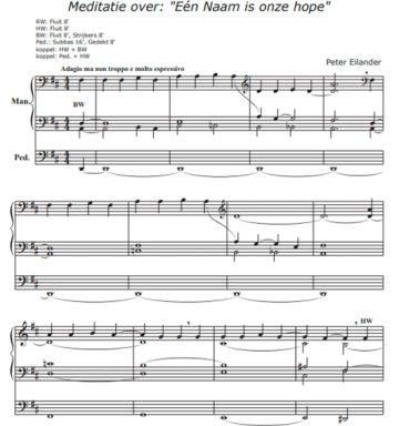 Een naam is onze hope