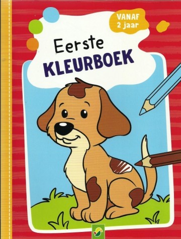 Eerste kleurboek    vanaf 2 jaar