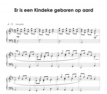 Er is een kindeke