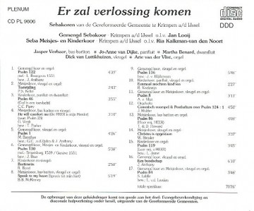 Er zal verlossing komen 002