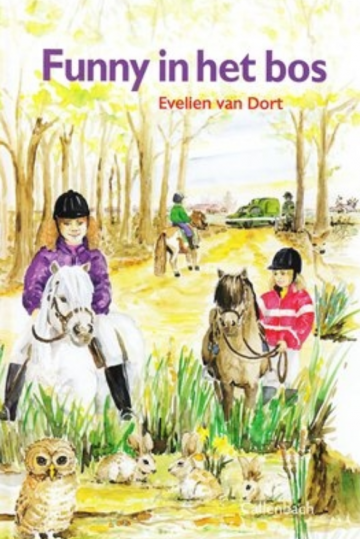 Evelien van dorst funny in het bos