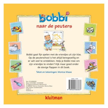 Flapboek bobbi  naar de peuters 2
