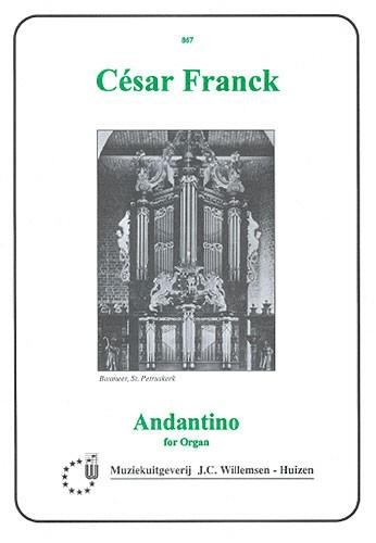 Franck, Cesar - Andantino for Organ