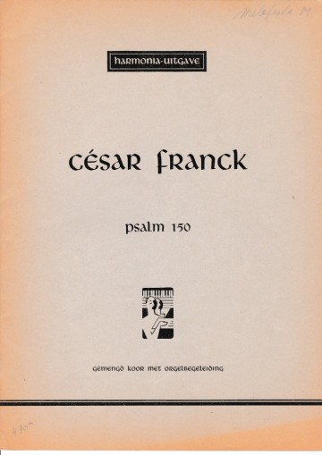 Franck cesar   psalm 150