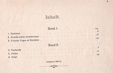 Franck cesar orgelwerke band 2 peters 3744b 2