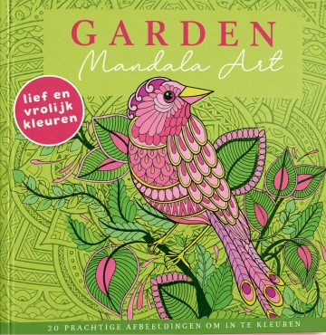 Garden   tuin   mandala art   kleurboek volwassenen