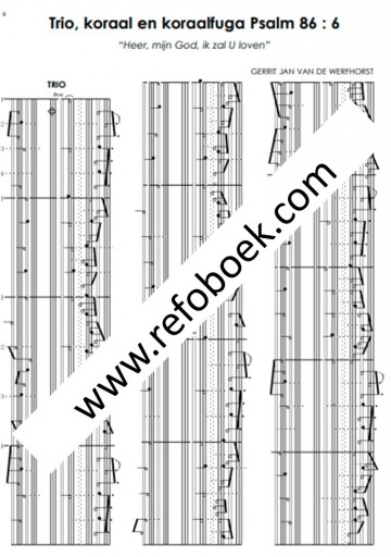 Geeft dan eeuwig eer klavar voorbeeld