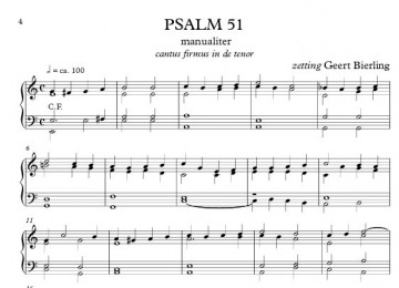 Geert bierling delfshavens orgelboek 3   voorbeeld 2 notenschrift geert bierling delfshavens orgelboek deel 3 inhoud