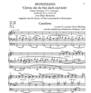 Geert bierling marcussen orgelboek 2   voorbeeld 2 notenschrift geert bierling marcussen orgelboek deel 2 psalm 8 avondzang psalm 149