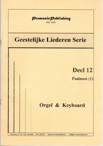 Geesteliederen 12   front