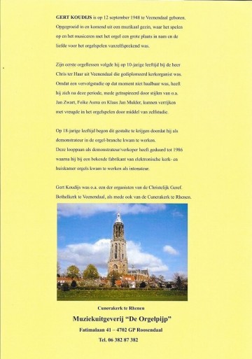 Gert koudijs   op u mijn heiland blijf ik hopen back