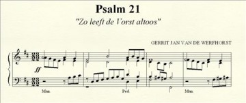 Werfhorst, Gerrit Jan van de - Zo leeft de Vorst altoos