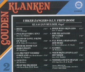 Gouden klanken 2 back