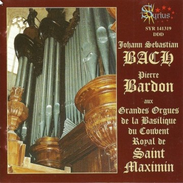Grandes orgues de la basilique du couvent ropal de maximin pierre bardon