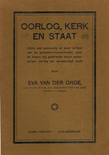 Groe oorlog kerk en staat