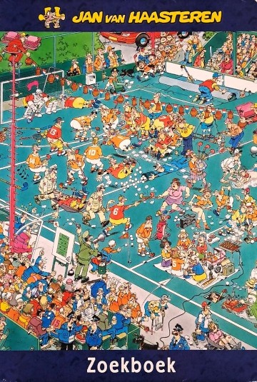 Haasteren jan van   zoekboek chaos bij hockey
