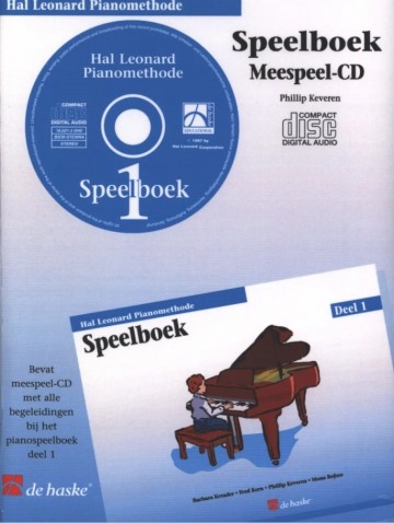 Hal leonard pianomethode meespeel cd bij speelboek 1