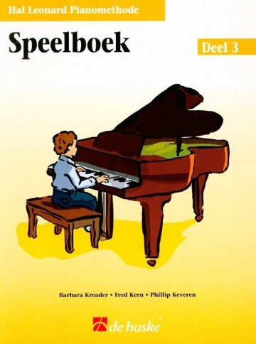 Hal leonard pianomethode speelboek deel 3
