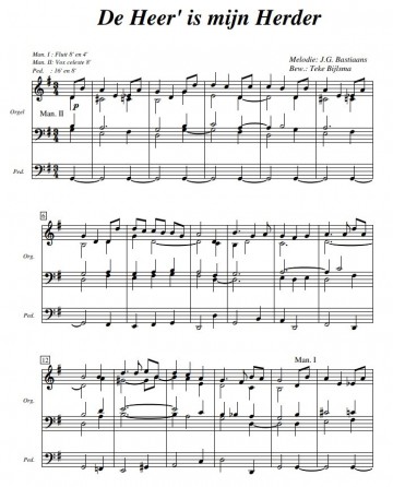 Heer is mijn herder
