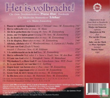 Het is volbracht back