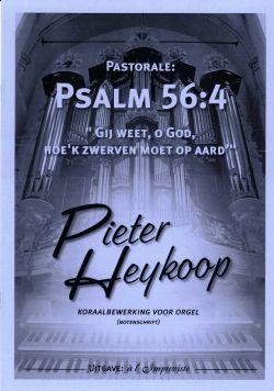 Heykoop, Pieter - Pastorale Psalm 56:4 (noten)