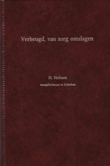 Hofman h   verheugd van zorg ontslagen