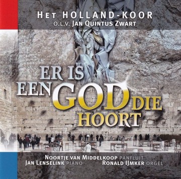 Holland koor   er is een god die hoort cd voorkant