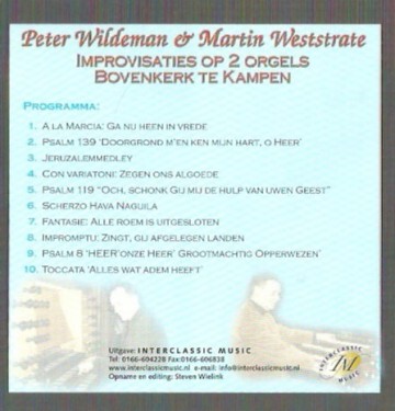 Improvisaties op 2 orgels back