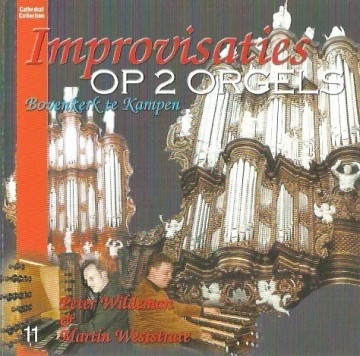 Improvisaties op 2 orgels front