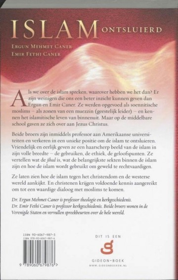 Islam ontsluierd back