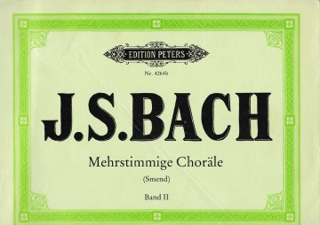 J s bach   mehrstimmige chorale   edition peters nr 4264b band ii