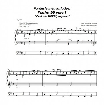 Janco belder fantasie met variaties psalm 99 a