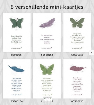 Joke verweerd mini kaartjes