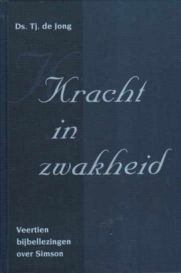 Jong ds tj de   kracht in zwakheid