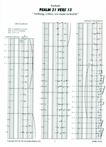 Veldman, Minne - Koraalbewerkingen (13) Klavar