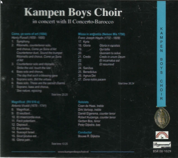 Kampen boys choir in concert with ii concerto barocco back