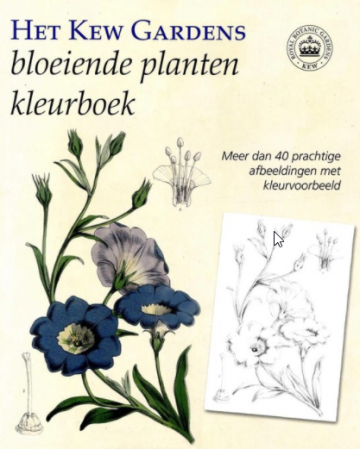 Kew gardens bloeiende planten kleurboek voor volwassenen kew garden
