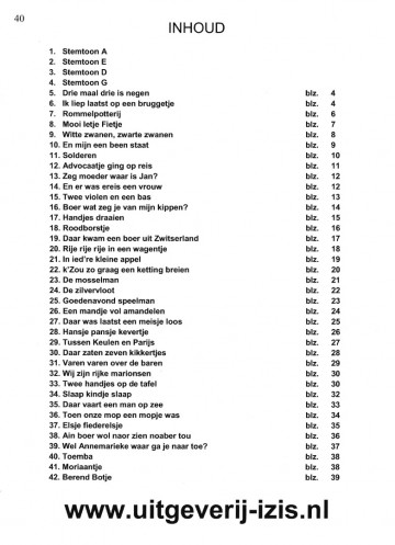 Kinderliedjes viool back