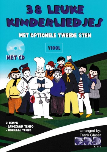 Kinderliedjes viool front