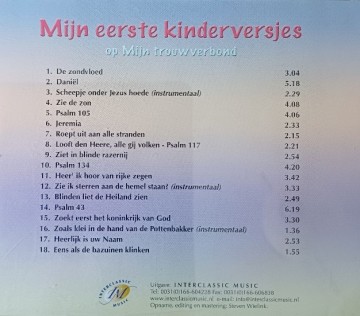 Kinderversje back
