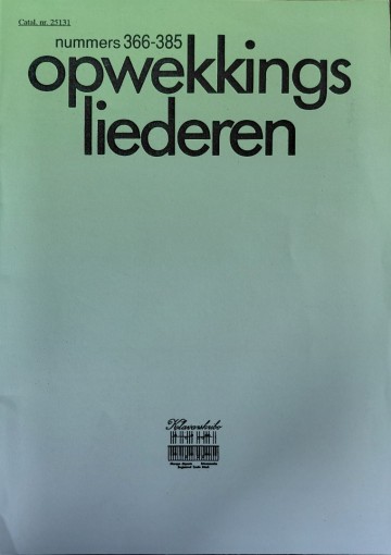 Kl 25131 opwekkingsliederen 366 385