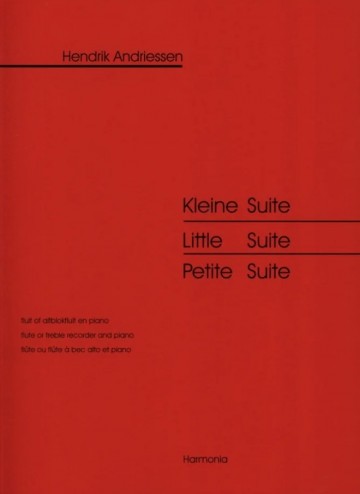 Kleine suite hendrik andriessen voorkant