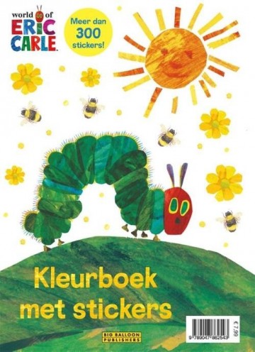 Kleurboek met stickers back