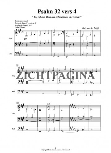 Knijf 32 noten voorbeekd