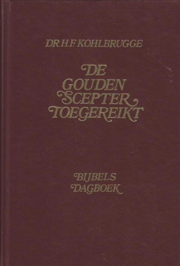 Kohlbrugge hf   de gouden scepter toegereikt