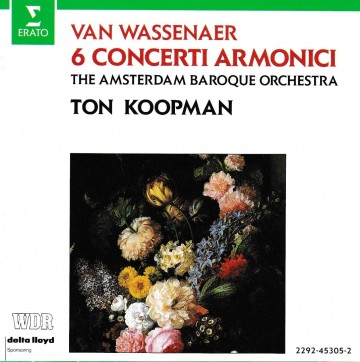 Koopman ton   van wassenaer 6 concerti armonici   front
