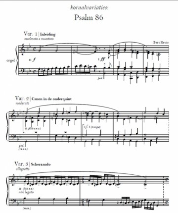 Kruis, Bert - Koraalbewerkingen (deel 1)