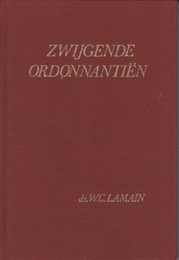 Lamain ds wc   zwijgende ordonantieen